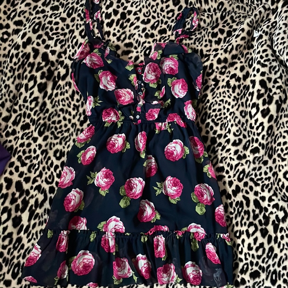 Abercrombie And Fitch floral mini dress